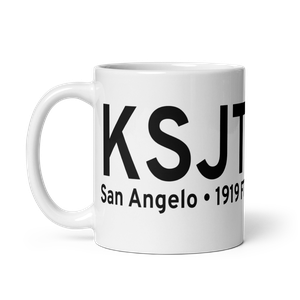 San Angelo Regional Mathis Field (KSJT) ICAO Mug
