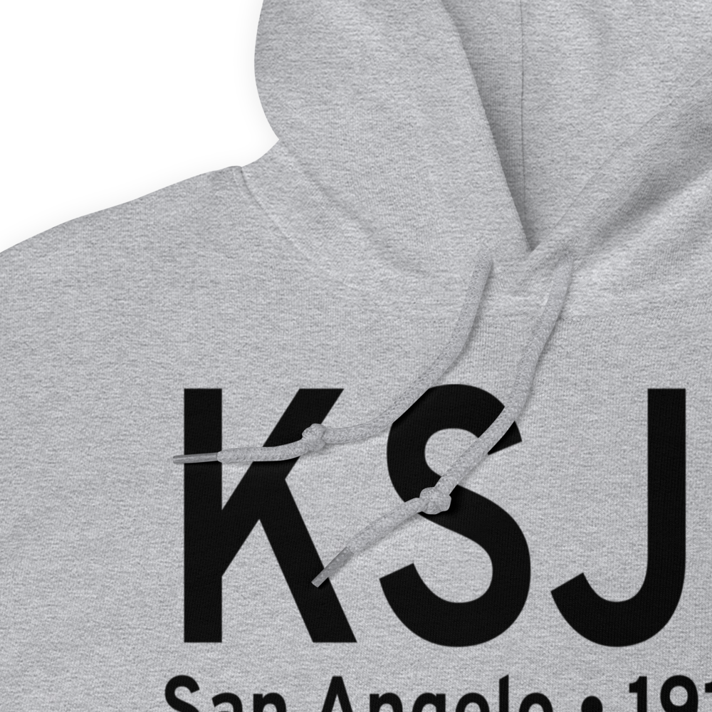 San Angelo Regional Mathis Field (KSJT) ICAO Hoodie Sweatshirt 
