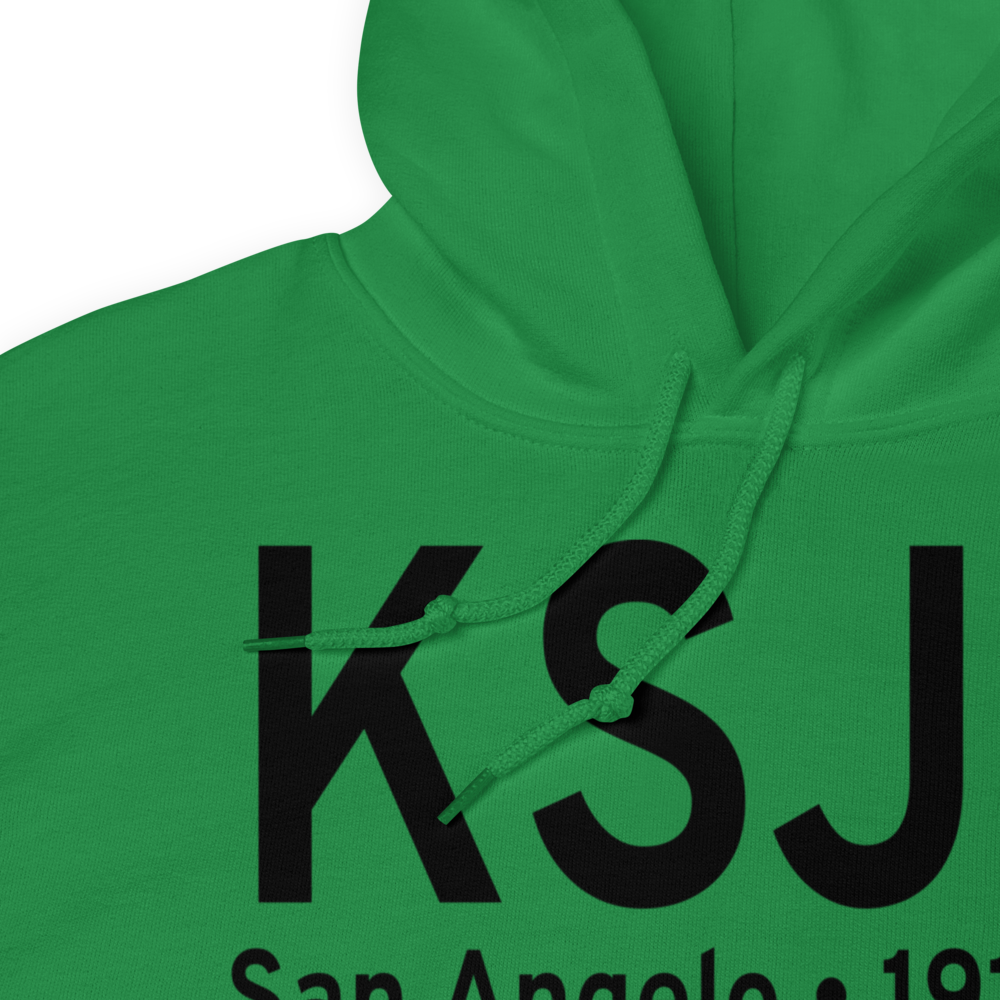 San Angelo Regional Mathis Field (KSJT) ICAO Hoodie Sweatshirt 
