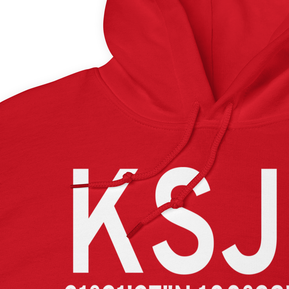 San Angelo Regional Mathis Field (KSJT) ICAO Hoodie Sweatshirt 