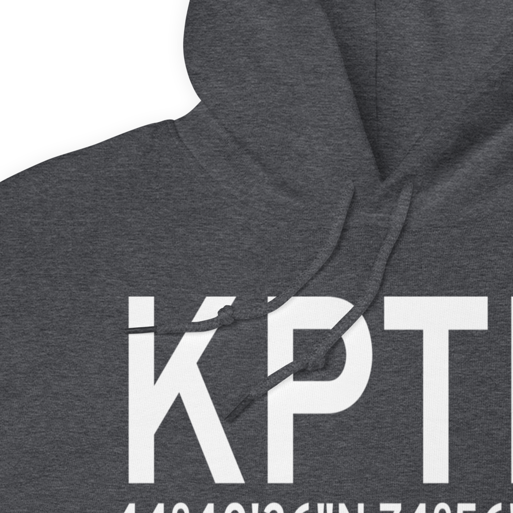 Potsdam Municipal-Damon field (KPTD) ICAO Hoodie Sweatshirt 