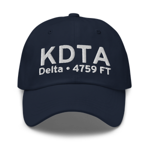 Delta Municipal Airport (KDTA) ICAO Hat