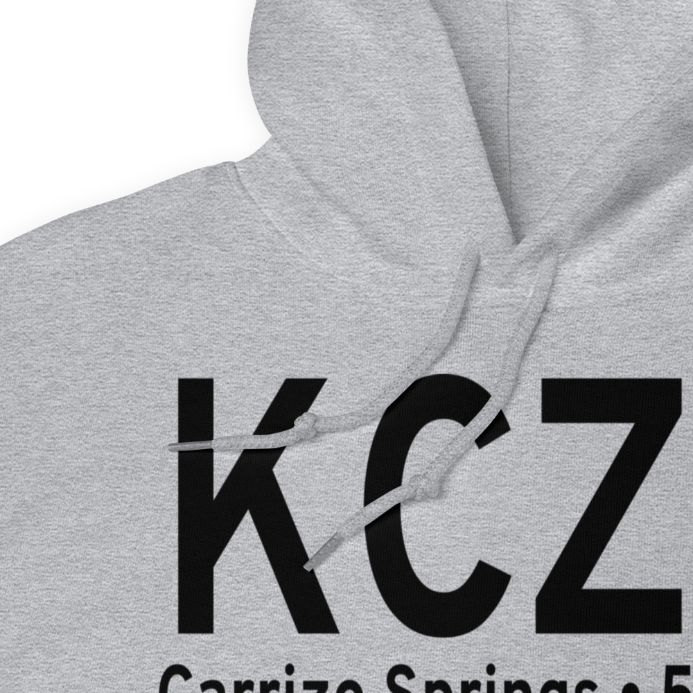 Dimmit County Airport (KCZT) ICAO Hoodie Sweatshirt 