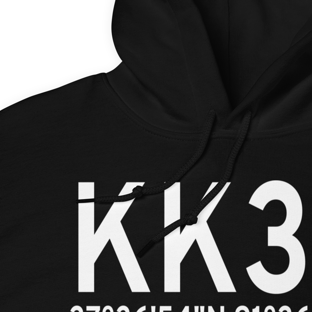 Salem Memorial Airport (KK33) ICAO Hoodie Sweatshirt 