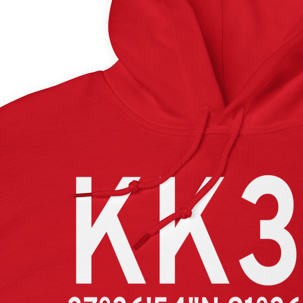 Salem Memorial Airport (KK33) ICAO Hoodie Sweatshirt 