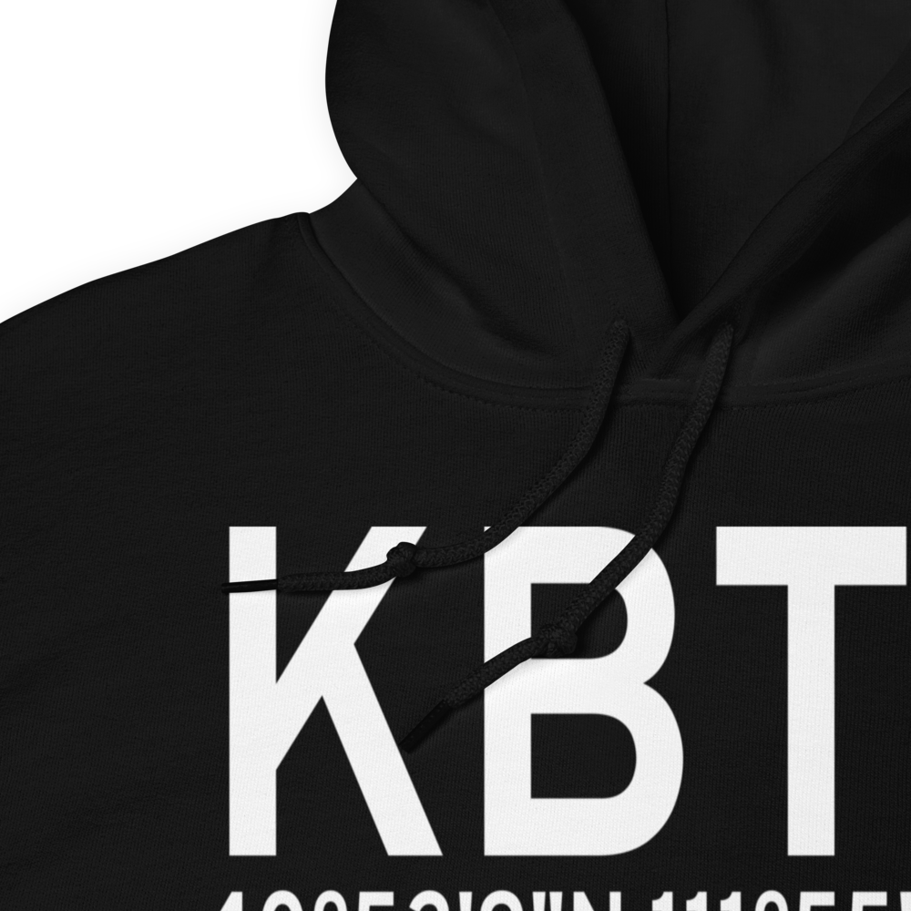 Skypark Airport (KBTF) ICAO Hoodie Sweatshirt 