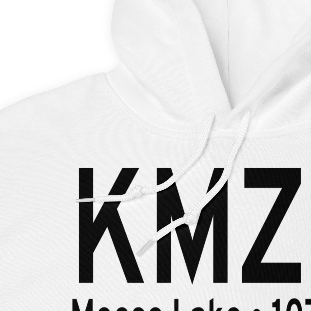 Moose Lake Carlton County Airport (KMZH) ICAO Hoodie Sweatshirt 