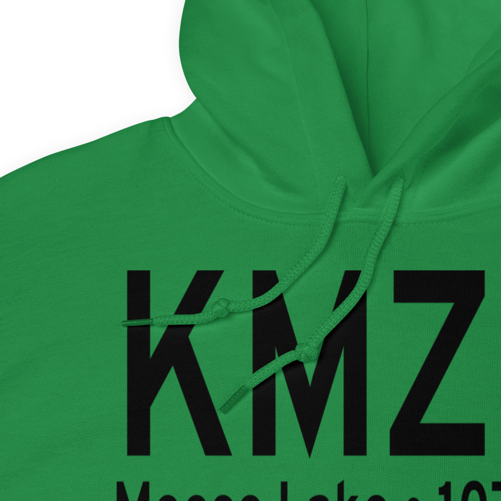 Moose Lake Carlton County Airport (KMZH) ICAO Hoodie Sweatshirt 