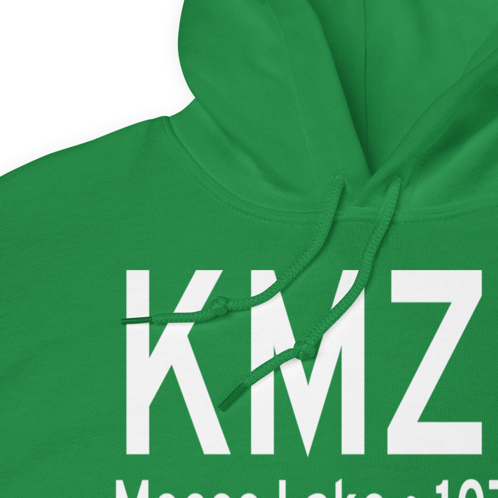 Moose Lake Carlton County Airport (KMZH) ICAO Hoodie Sweatshirt 