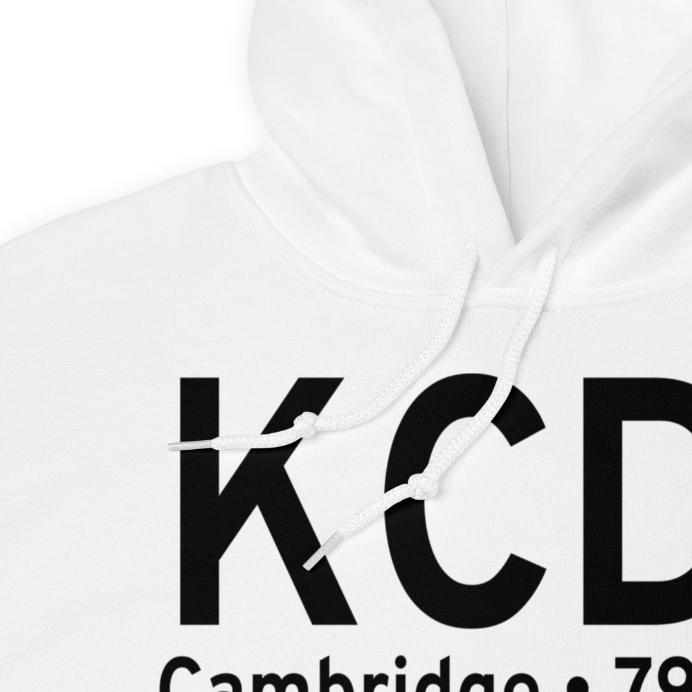 Cambridge Municipal Airport (KCDI) ICAO Hoodie Sweatshirt 