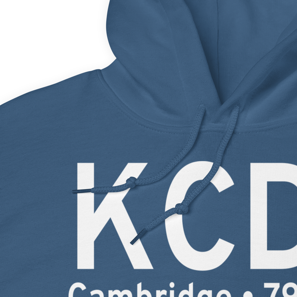 Cambridge Municipal Airport (KCDI) ICAO Hoodie Sweatshirt 