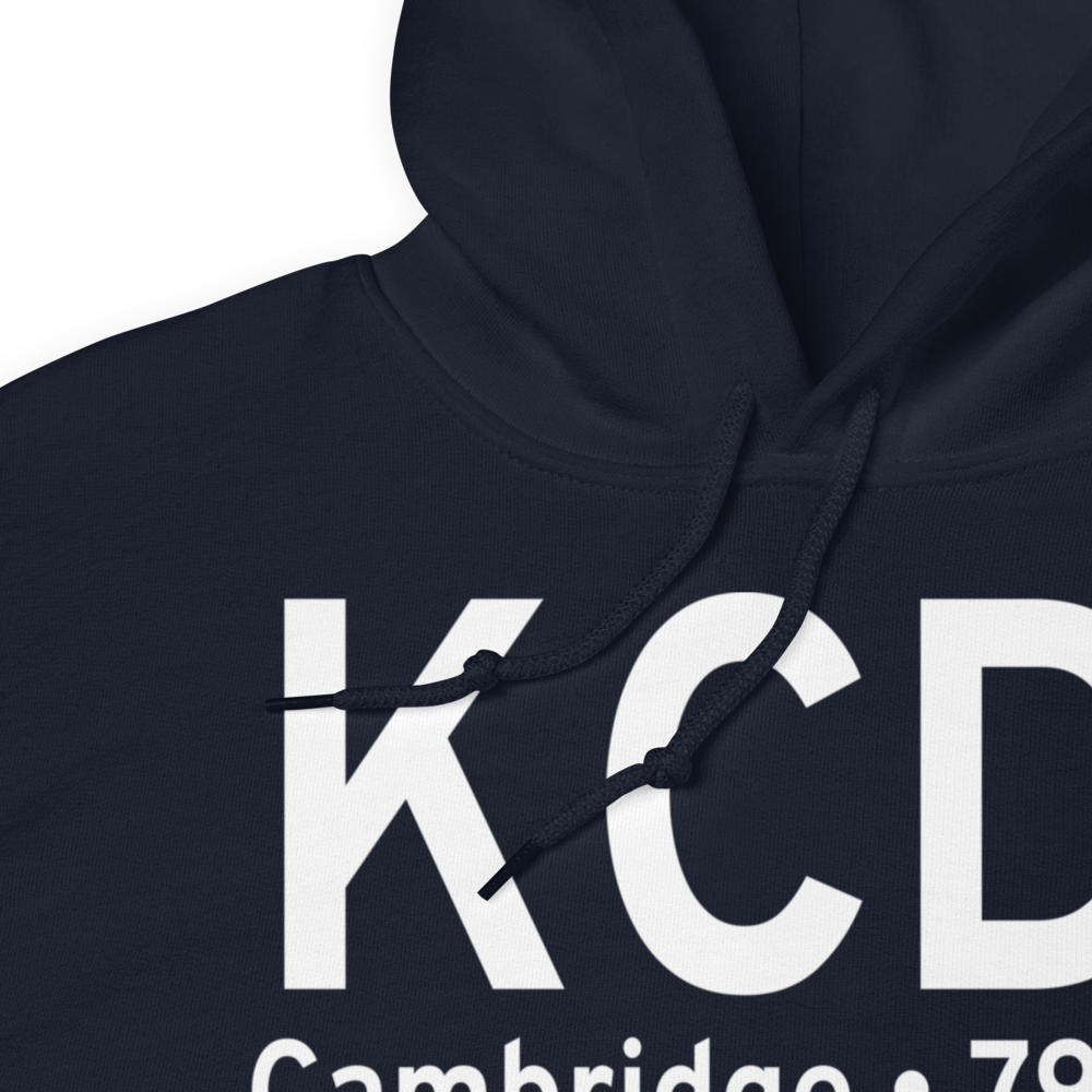 Cambridge Municipal Airport (KCDI) ICAO Hoodie Sweatshirt 