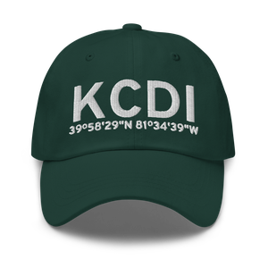 Cambridge Municipal Airport (KCDI) ICAO Hat