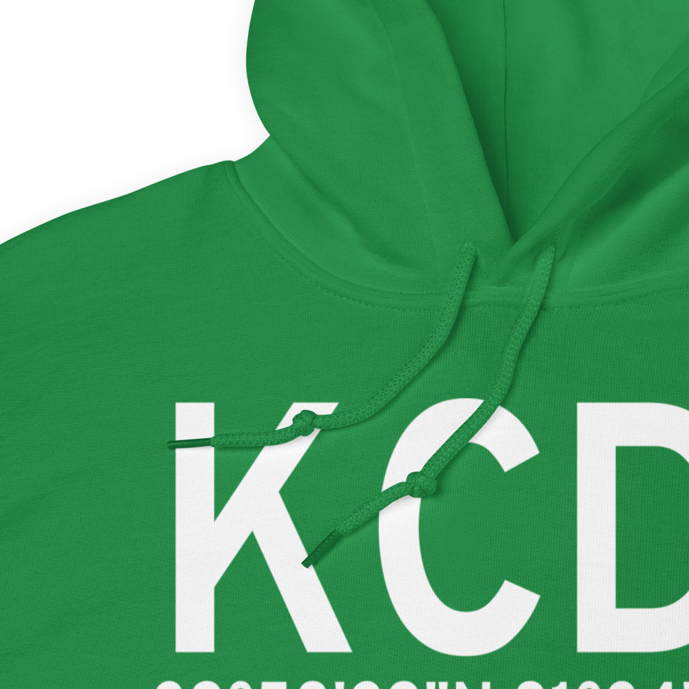 Cambridge Municipal Airport (KCDI) ICAO Hoodie Sweatshirt 