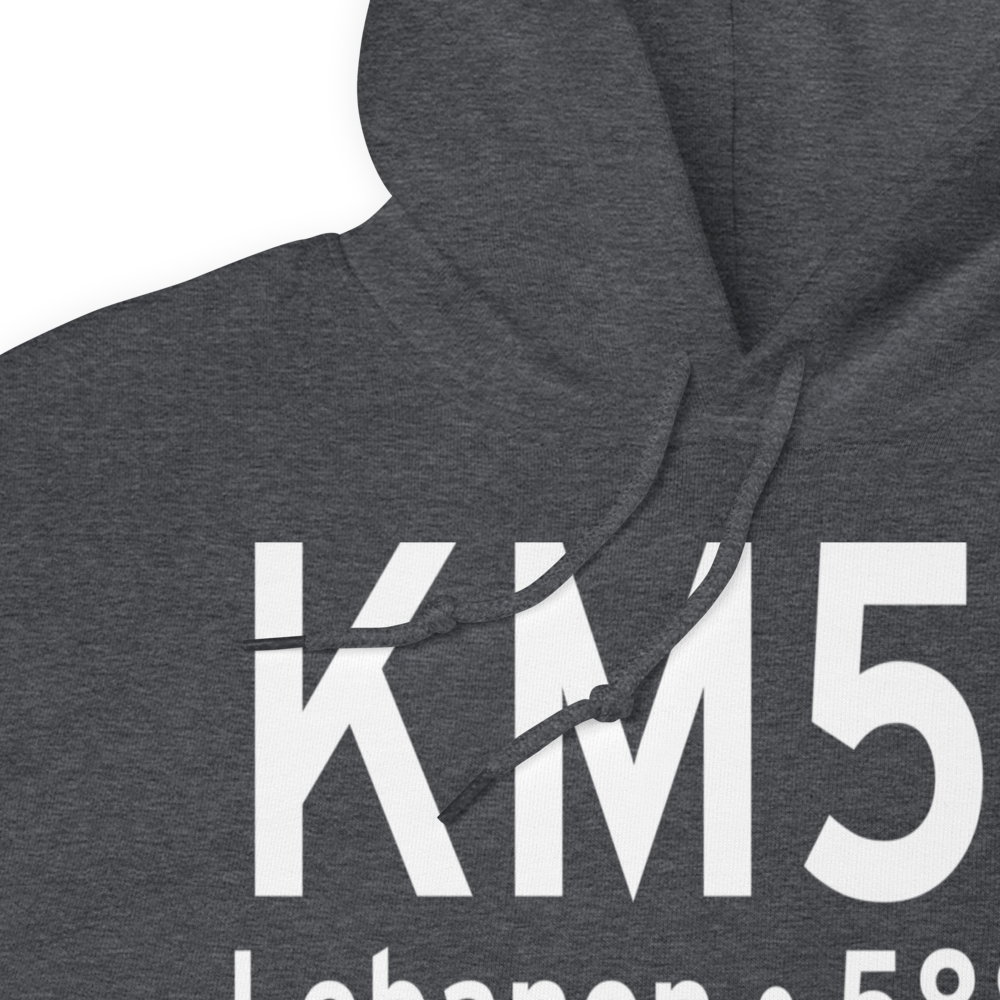 Lebanon Municipal Airport (KM54) ICAO Hoodie Sweatshirt 