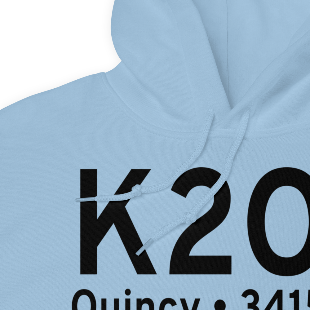 Gansner Field (K2O1) ICAO Hoodie Sweatshirt 