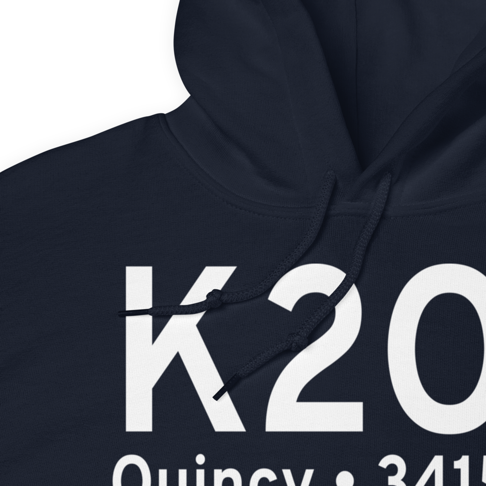Gansner Field (K2O1) ICAO Hoodie Sweatshirt 