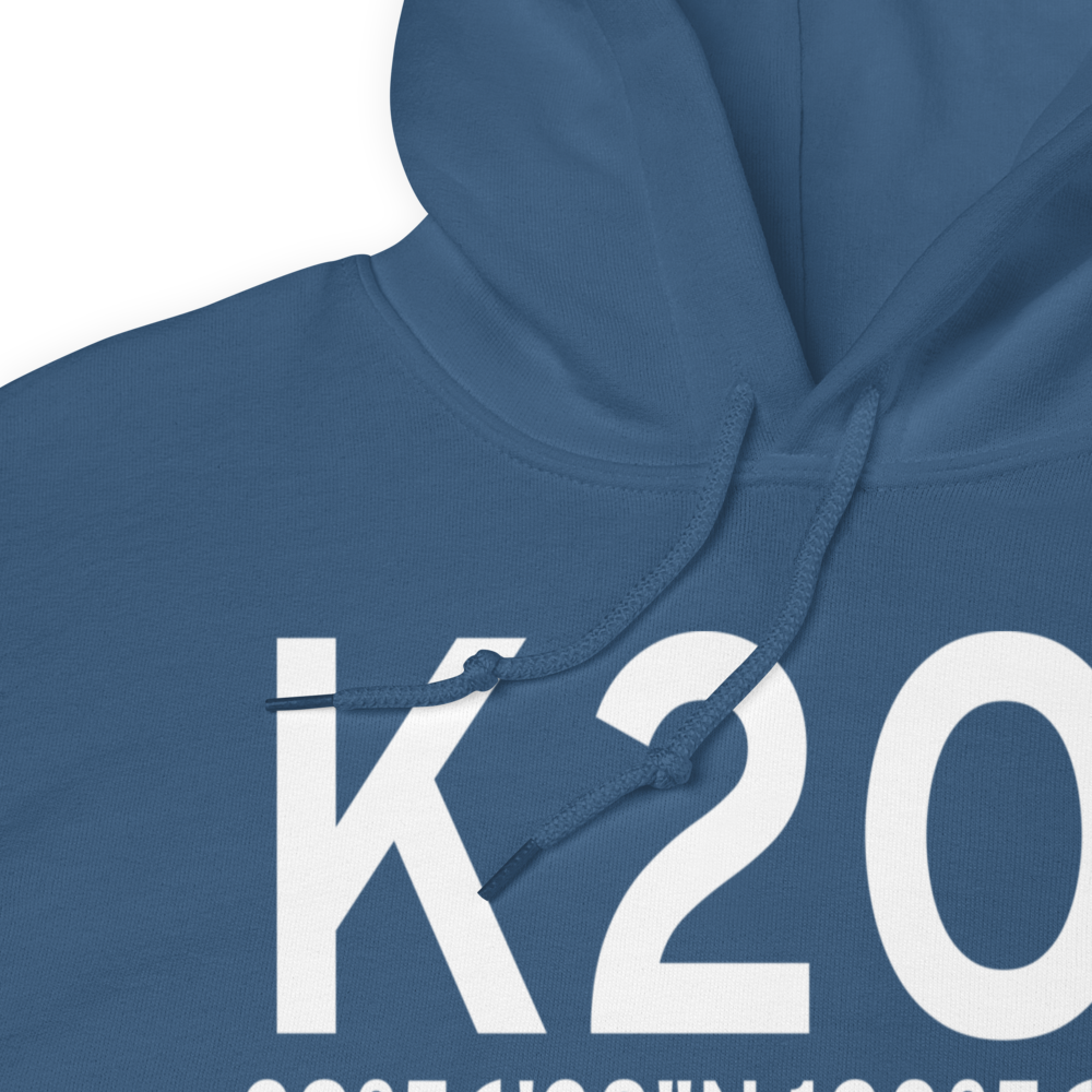 Gansner Field (K2O1) ICAO Hoodie Sweatshirt 