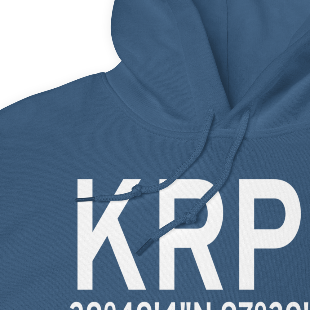 Belleville Municipal Airport (KRPB) ICAO Hoodie Sweatshirt 