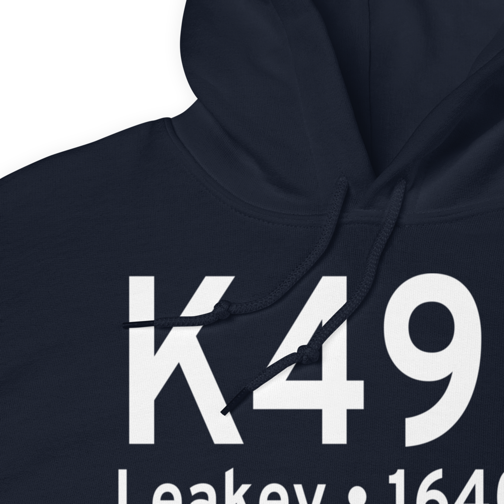 Real County Airport (K49R) ICAO Hoodie Sweatshirt 
