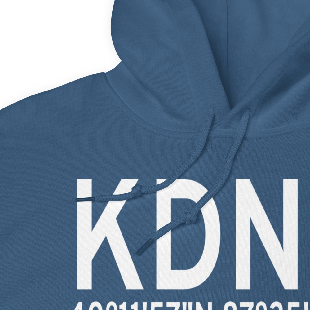 Vermilion Regional Airport (KDNV) ICAO Hoodie Sweatshirt 