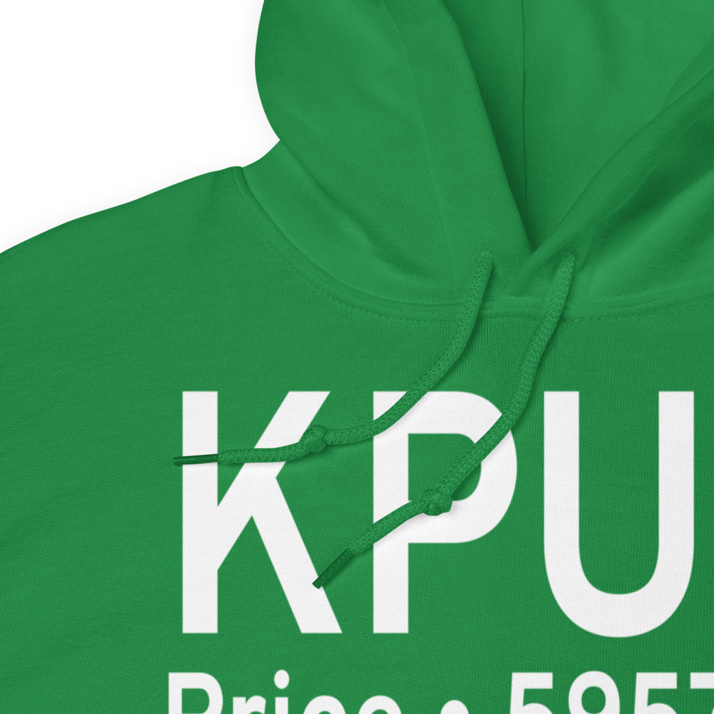Carbon County Regional/Buck Davis Field (KPUC) ICAO Hoodie Sweatshirt 