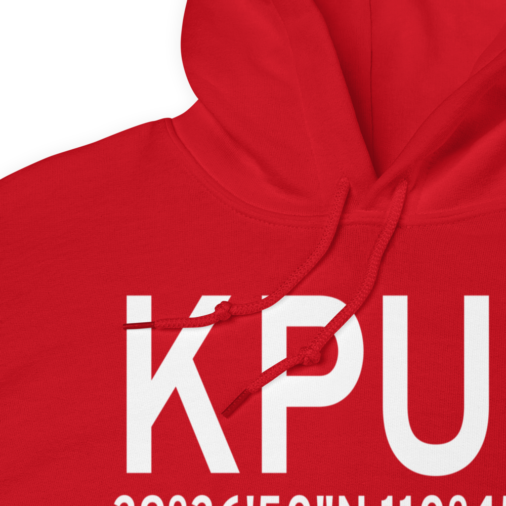 Carbon County Regional/Buck Davis Field (KPUC) ICAO Hoodie Sweatshirt 