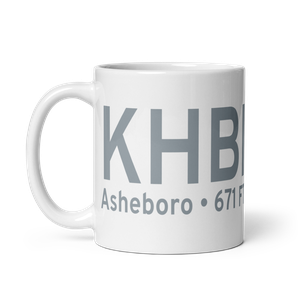Asheboro Regional Airport (KHBI) ICAO Mug