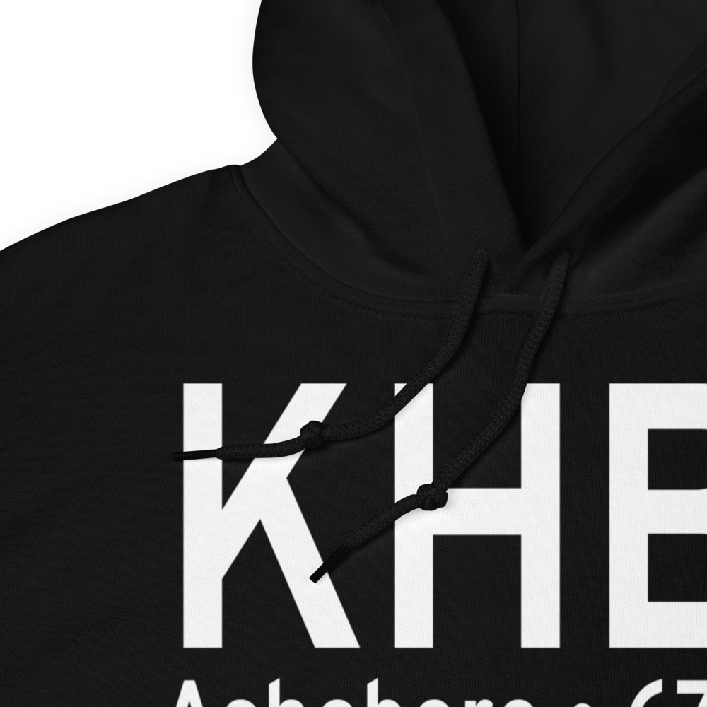 Asheboro Regional Airport (KHBI) ICAO Hoodie Sweatshirt 