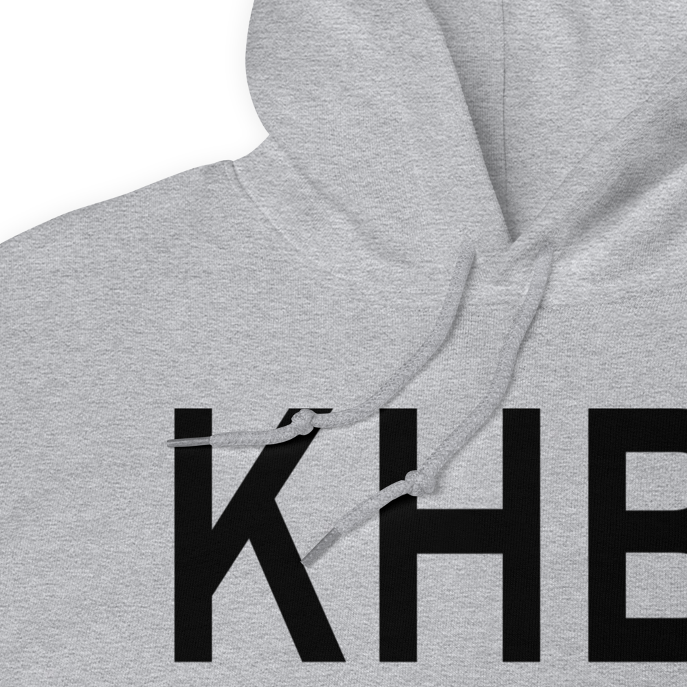 Asheboro Regional Airport (KHBI) ICAO Hoodie Sweatshirt 
