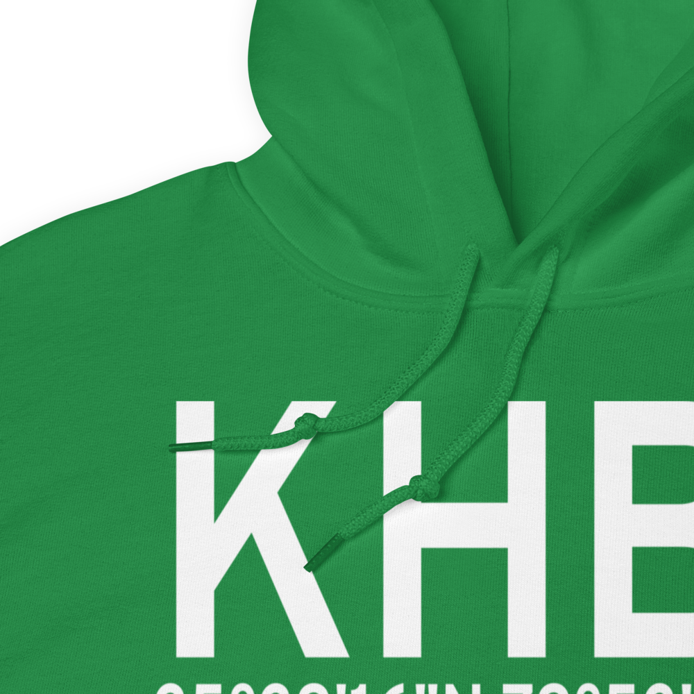 Asheboro Regional Airport (KHBI) ICAO Hoodie Sweatshirt 