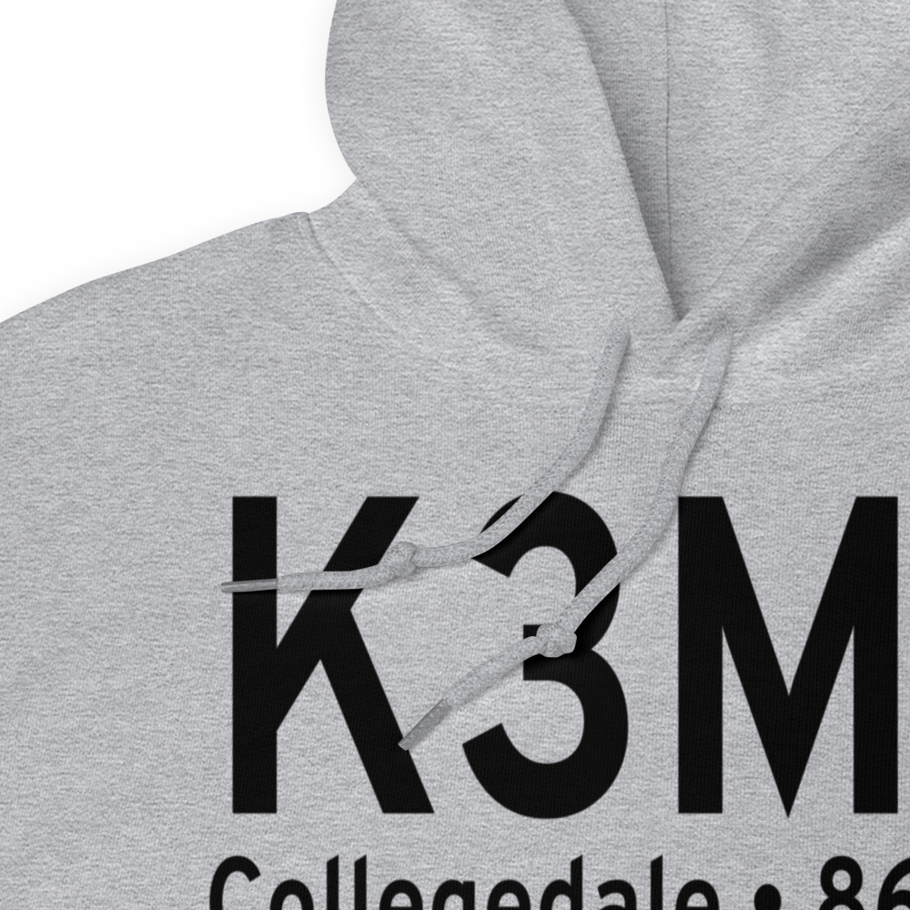 Collegedale Municipal Airport (K3M3) ICAO Hoodie Sweatshirt 
