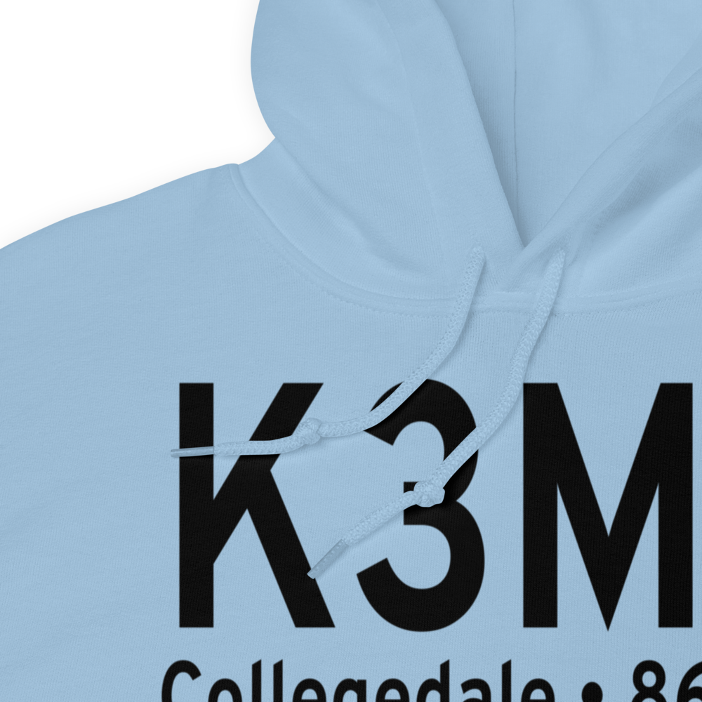 Collegedale Municipal Airport (K3M3) ICAO Hoodie Sweatshirt 