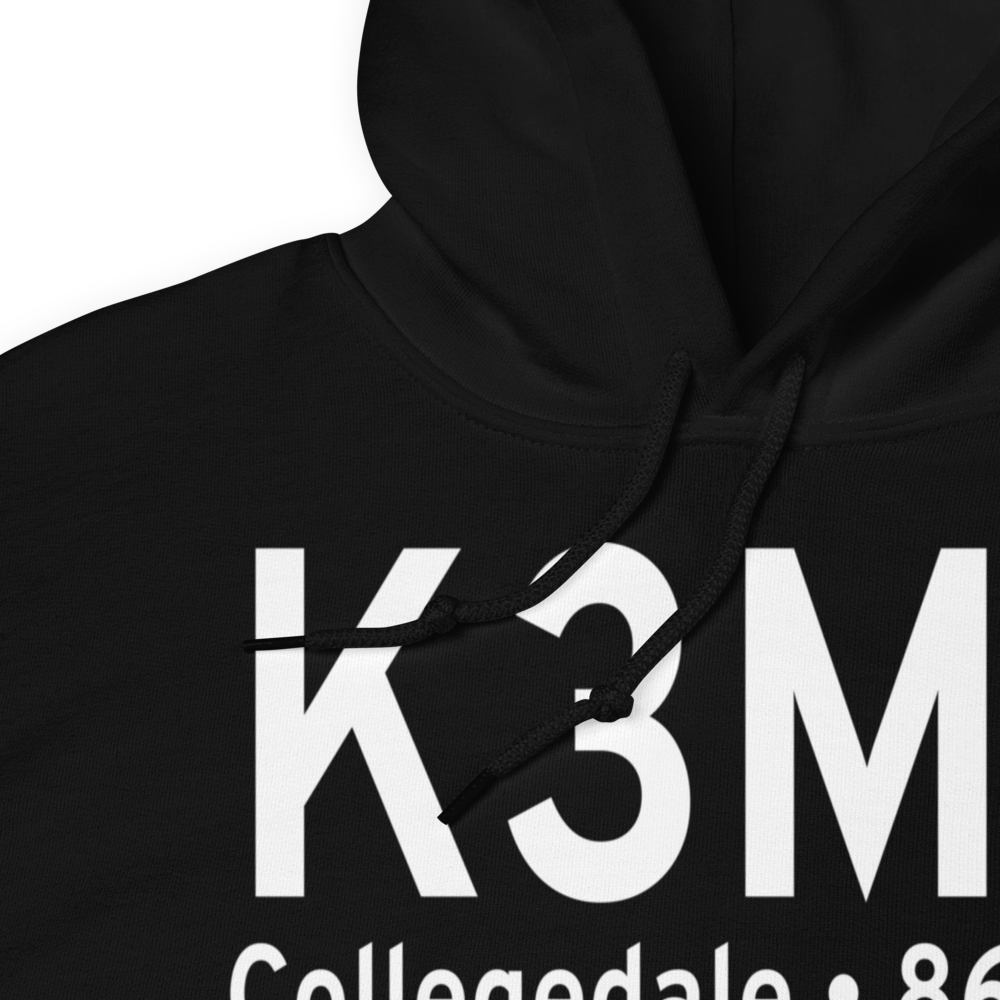 Collegedale Municipal Airport (K3M3) ICAO Hoodie Sweatshirt 