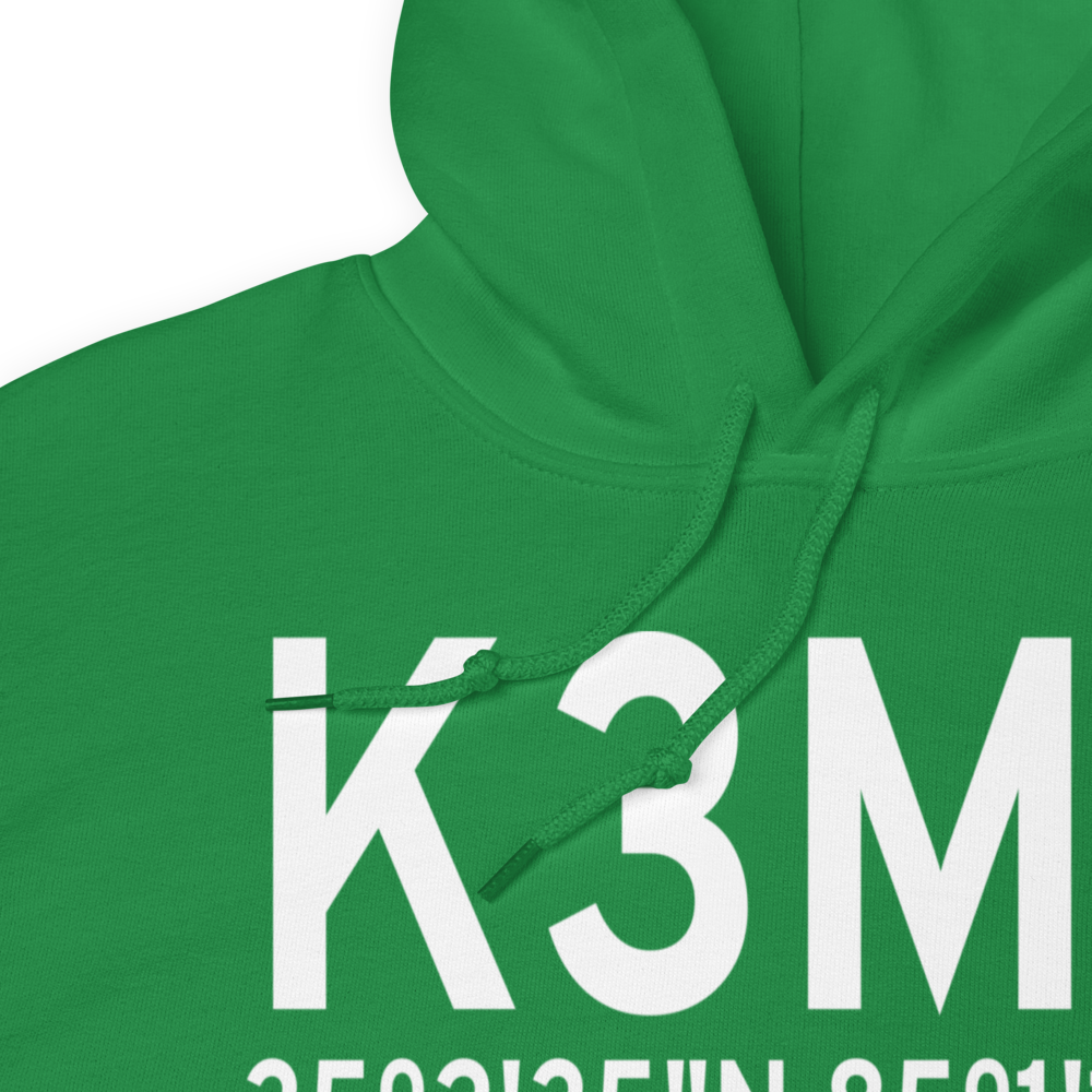 Collegedale Municipal Airport (K3M3) ICAO Hoodie Sweatshirt 