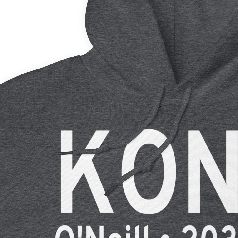 The O'Neill Municipal John L Baker Field (KONL) ICAO Hoodie Sweatshirt 