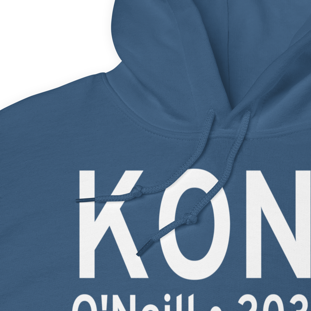 The O'Neill Municipal John L Baker Field (KONL) ICAO Hoodie Sweatshirt 