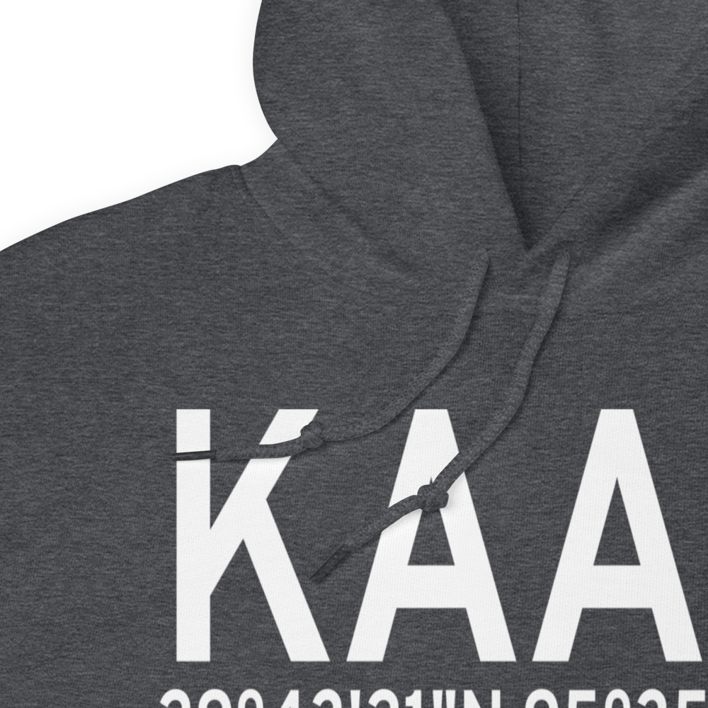 Andrau Airpark (KAAP) ICAO Hoodie Sweatshirt 