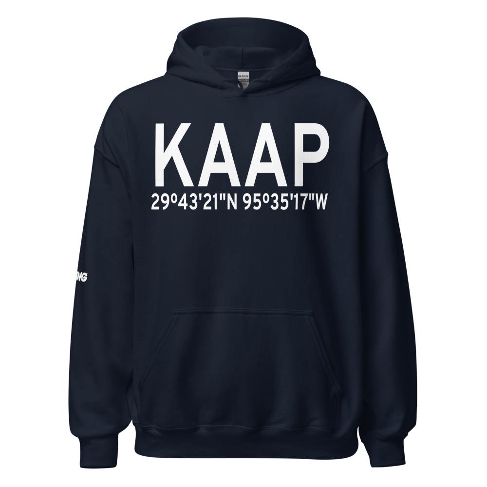 Andrau Airpark (KAAP) ICAO Hoodie Sweatshirt 