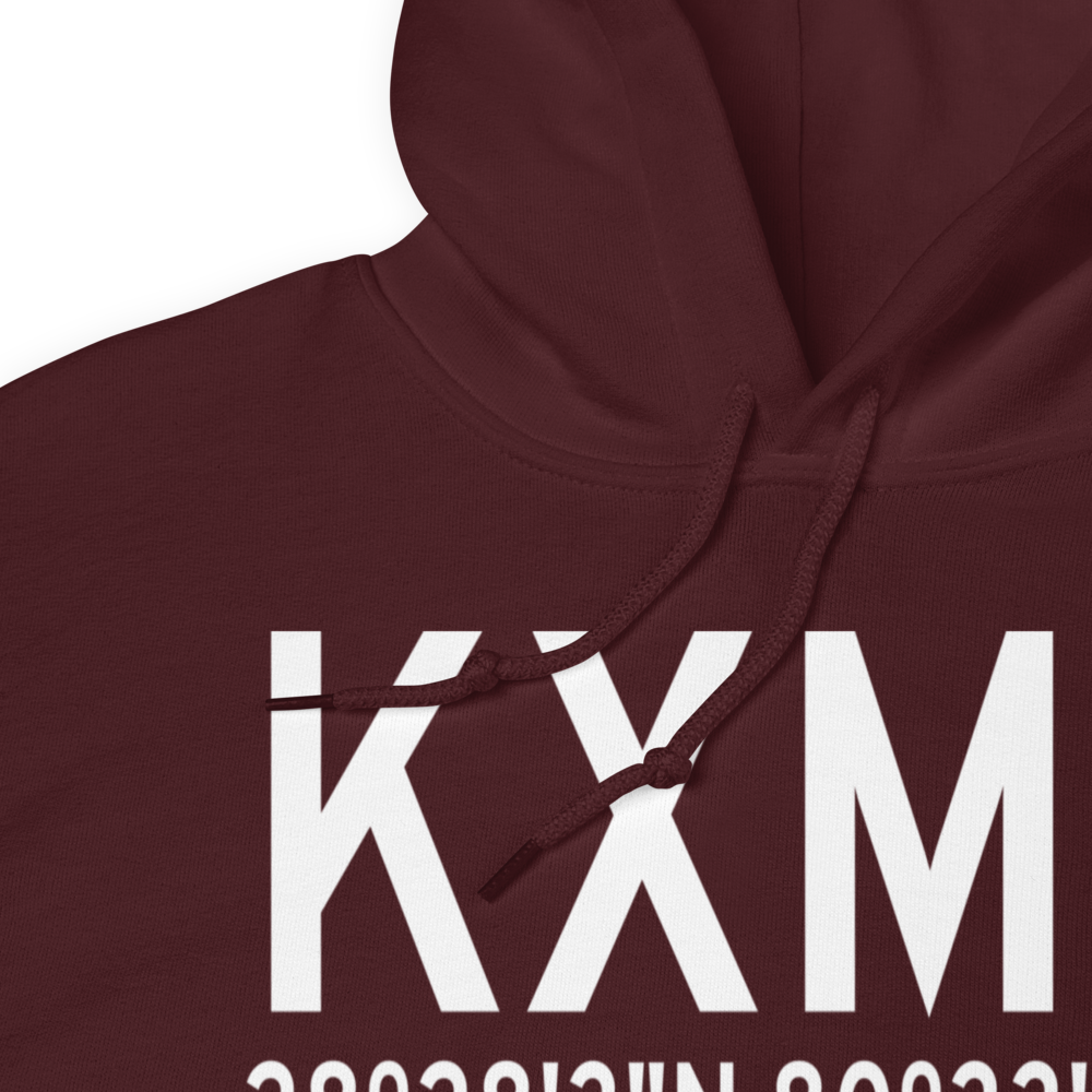 Cape Canaveral AFS Skid Strip (KXMR) ICAO Hoodie Sweatshirt 