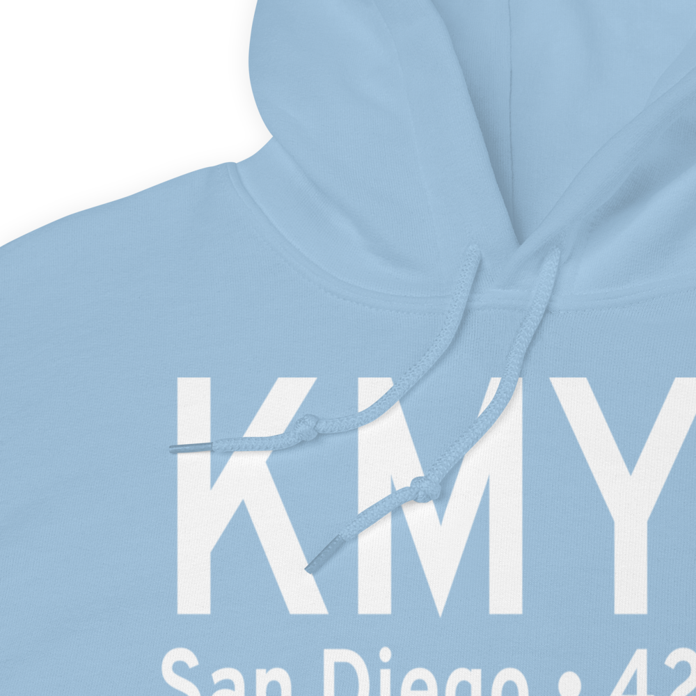 Montgomery-Gibbs Executive Airport (KMYF) ICAO Hoodie Sweatshirt 