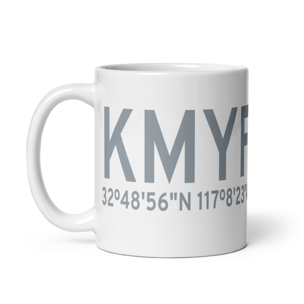 Montgomery-Gibbs Executive Airport (KMYF) ICAO Mug 