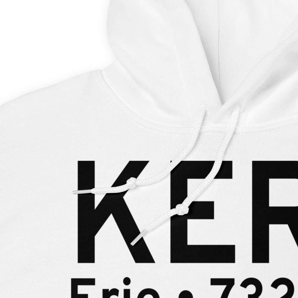 Erie International Tom Ridge Field (KERI) ICAO Hoodie Sweatshirt 