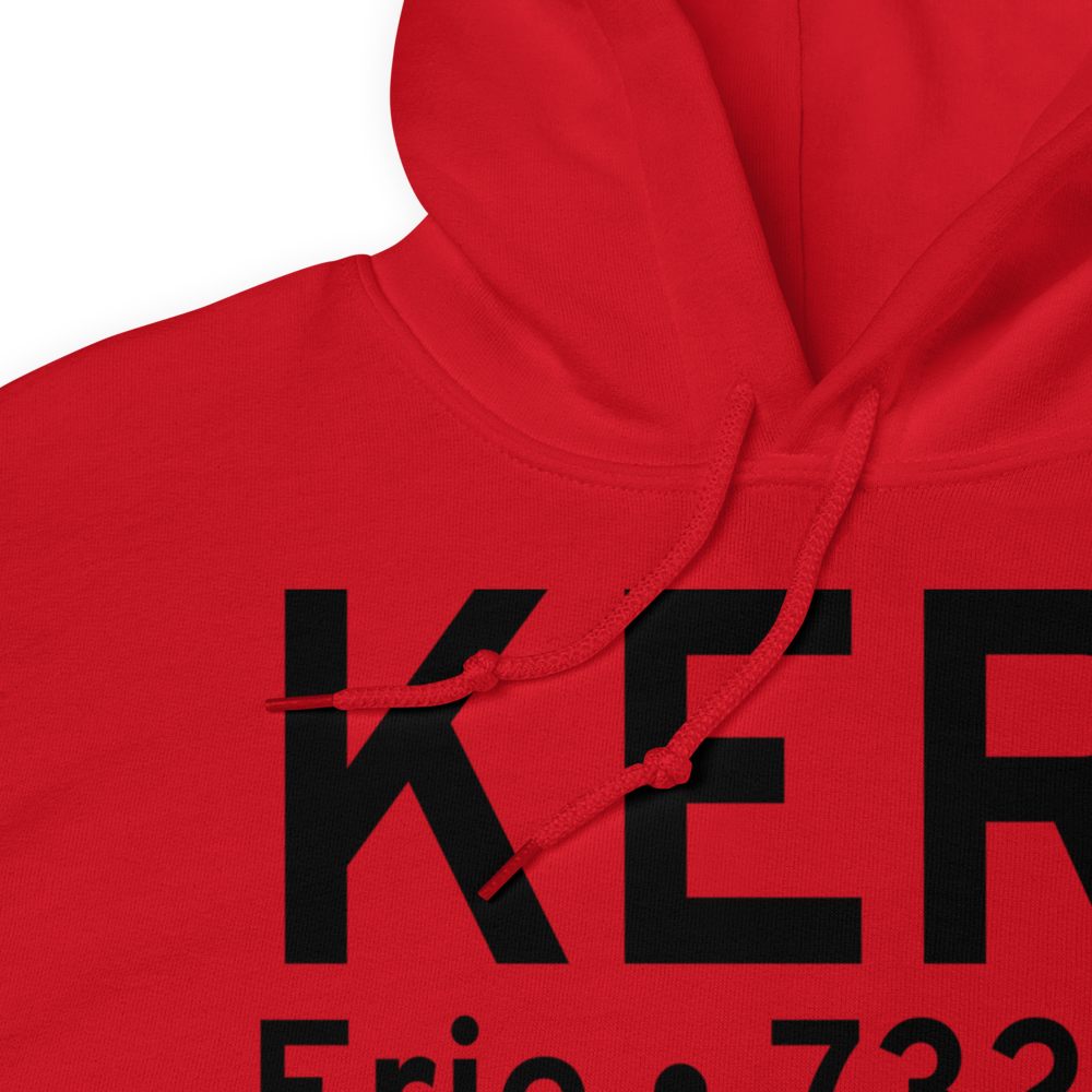 Erie International Tom Ridge Field (KERI) ICAO Hoodie Sweatshirt 