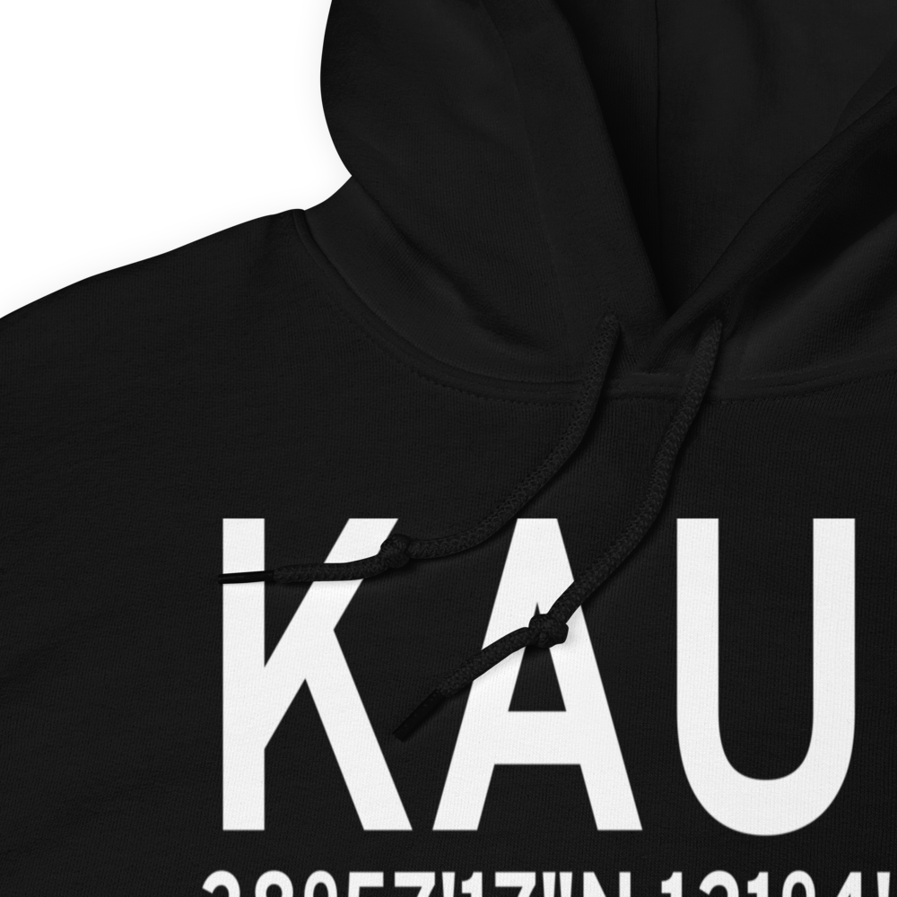 Auburn Municipal Airport (KAUN) ICAO Hoodie Sweatshirt 