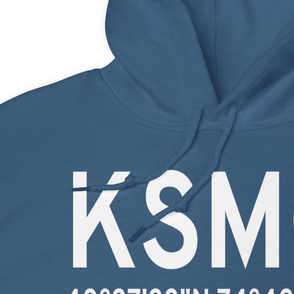 Somerset Airport (KSMQ) ICAO Hoodie Sweatshirt 