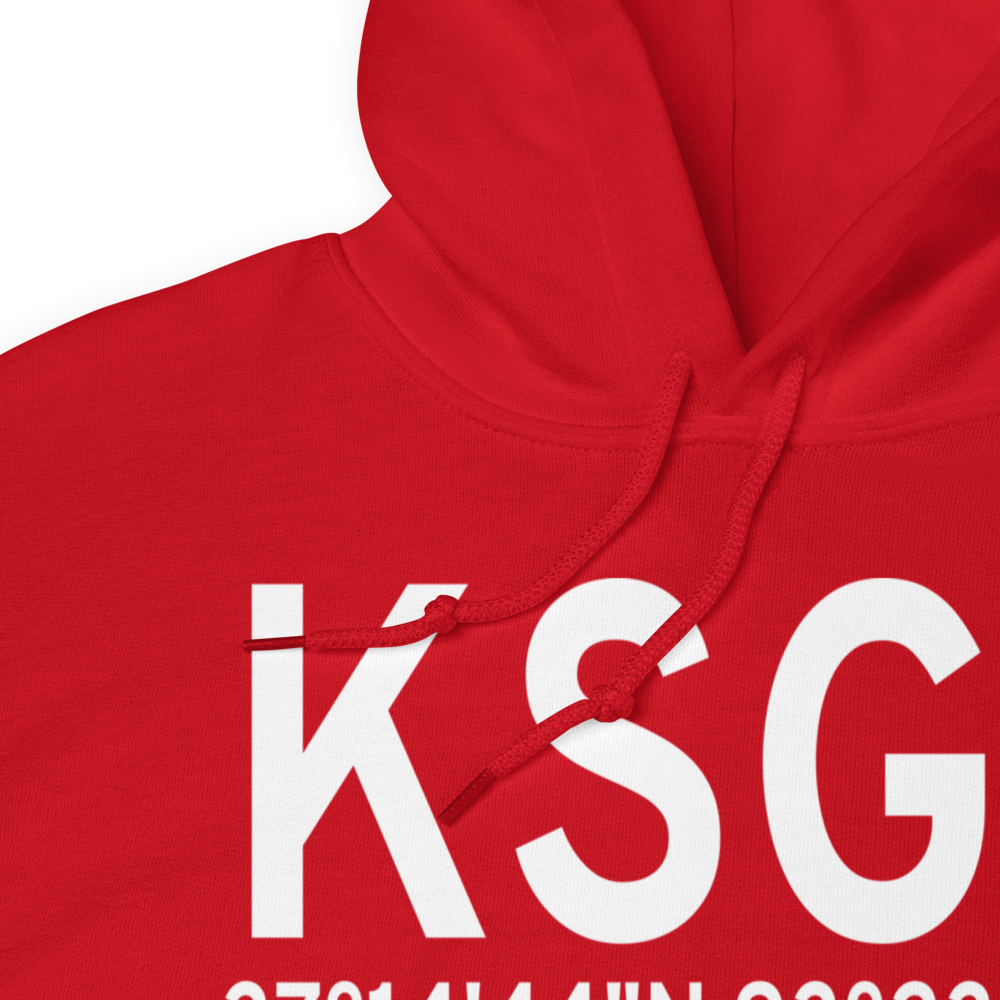 Springfield Branson National Airport (KSGF) ICAO Hoodie Sweatshirt 