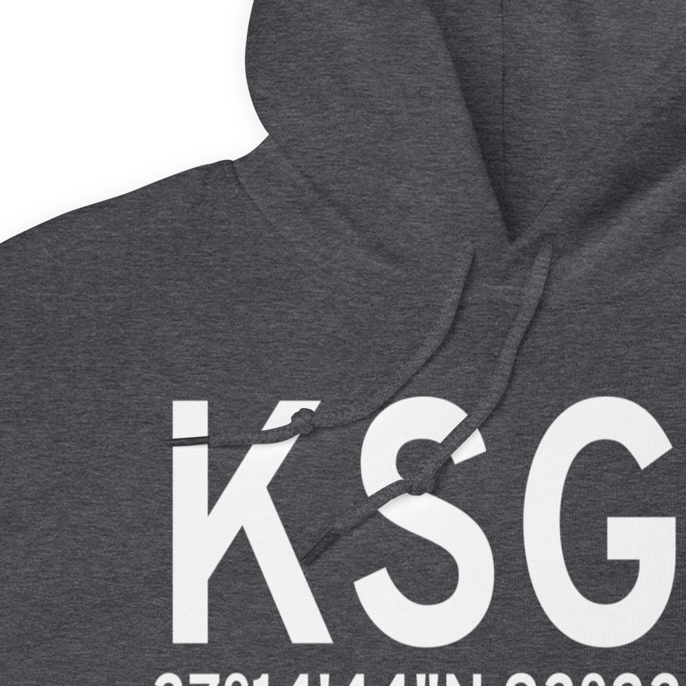 Springfield Branson National Airport (KSGF) ICAO Hoodie Sweatshirt 