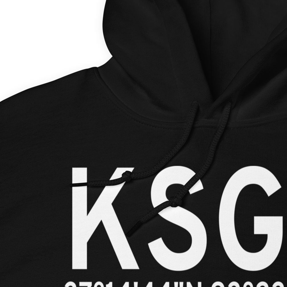 Springfield Branson National Airport (KSGF) ICAO Hoodie Sweatshirt 