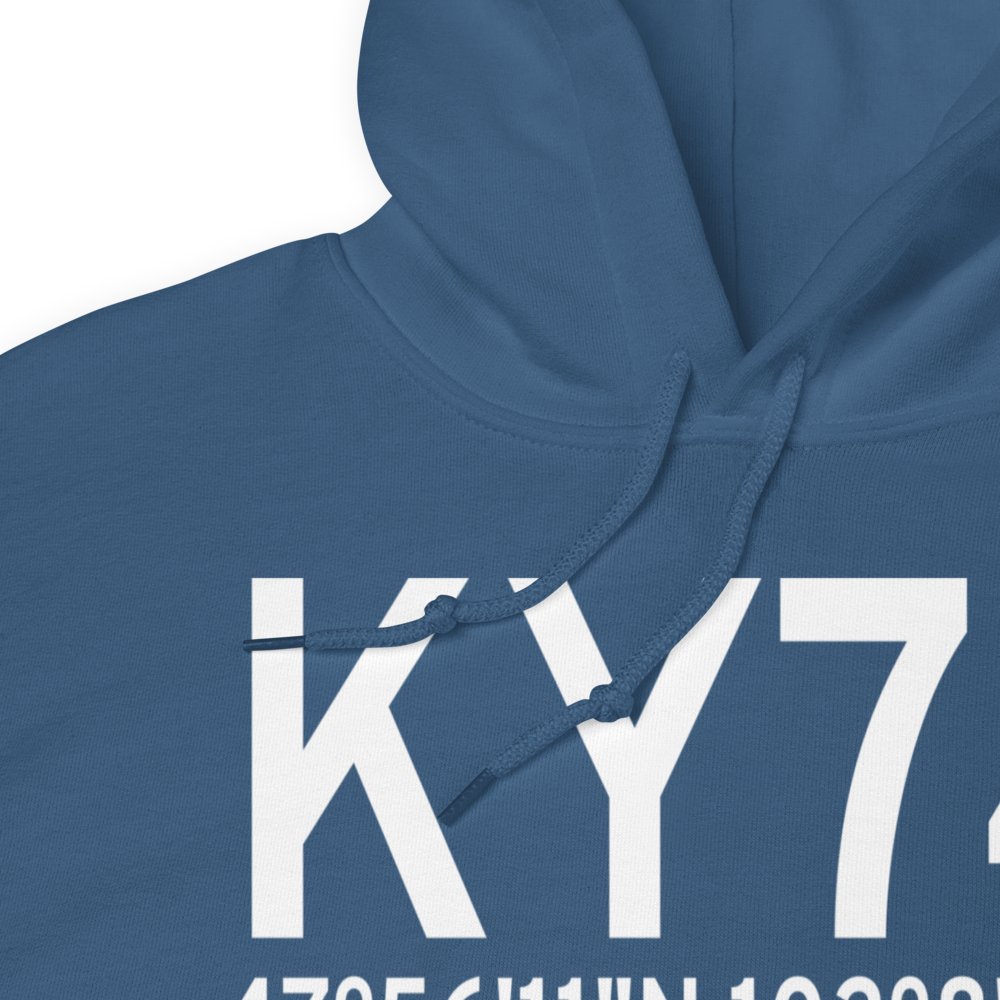 Parshall Hankins Airport (KY74) ICAO Hoodie Sweatshirt 